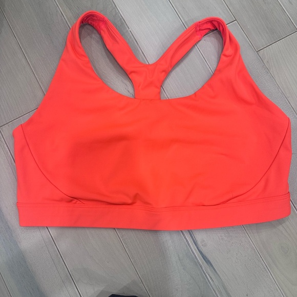 Athleta Other - ATHLETA VERMILLION ULTIMATE RACER BACK CUT OUT SPORTS BRA- SIZE L